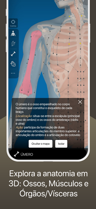Descubra AnatomyMap, o aplicativo de Anatomia 3D